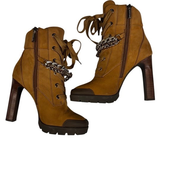 Karl Lagerfeld Paris Victoria Womens Nubuck Dressy Booties, Like New Size 7.5 - Picture 7 of 11